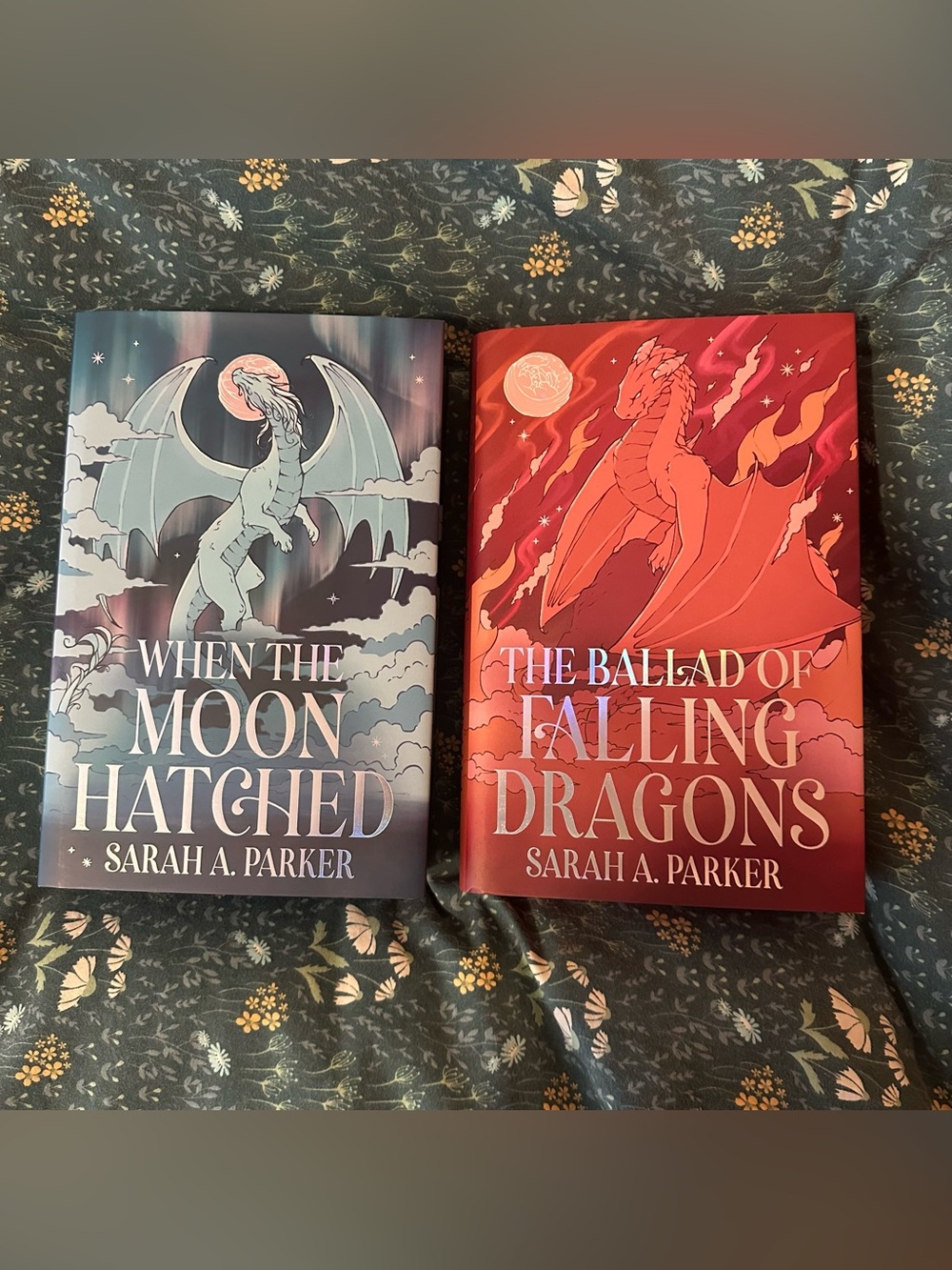 Fairyloot special ed of When The Moon Hatched and The Ballad of Falling Dragons